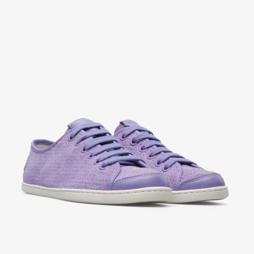 Camper Uno Womens Sneakers US-36197 Light Purple Order Online